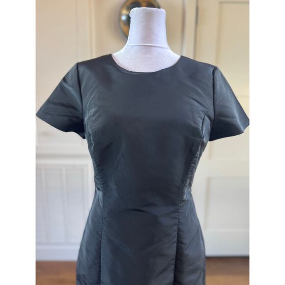 Brooks Brothers LBD Little Black Dress Cap Sleeves 8 EUC Italy - Picture 6 of 16